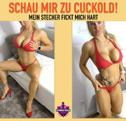 Fitness-Maus – SCHAU MIR ZU CUCKOLD! MEIN STECHER FICKT MICH HART! Dirty-Talk