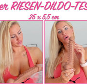 Fitness-Maus – Der RIESEN-DILDO-TEST! 25 x 5,5 cm, kann das funktionieren?
