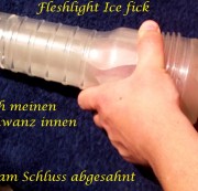Fleshlightguy - Fleshlight Ice ficken und abspritzen