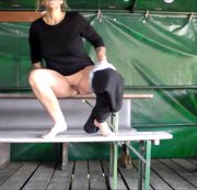 FrecheKawafahrerin – MUND auf, DAS schaffst DU NICHT! !!!!!Satter NS Strahl, OUTDOOR PUPLIK