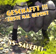 GINA-BANG - GESCHAFFT! 1 mal selber GEPISST