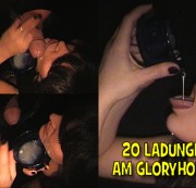 Gangbang-Wife - 20 LADUNGEN AM GLORYHOLE