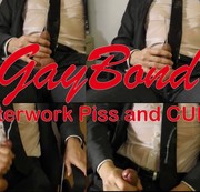 GayBond - Afterwork Pissing and Cum
