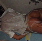 GeillePatrice - mmmm .... HOT! Wenig und böse Patrice mit Wasser spielen!