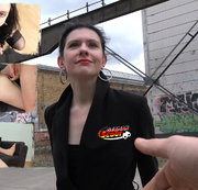 German-Scout - GERMAN SCOUT - Anal Sex für Kunststudentin Anna in Berlin bei Straßen Casting gefickt
