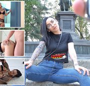 German-Scout - GERMAN SCOUT - Tattoo Teen Natascha Anal gefickt bei Straßen Casting