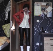 Glamour-Bitch - scharfes Lederoutfit