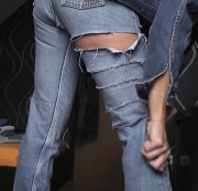 Glamour-Bitch - ripped jeans