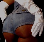 GoddessSimone - Denim Jeans ass & Latex
