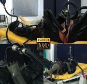 Gummimaus1 - Gasmaske / Anal Orgasmus