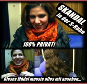 HOT-KINKY-ME – 100% REAL und PRIVAT! Öffentlich in der S-Bahn gefingert und geblasen!