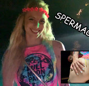 HannaSecret – SPERMAGEIL- SPONTANER OUTDOOR PARTYFICK !!!