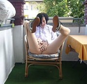 HeavenlyKiss - Nylon in Sneakers !