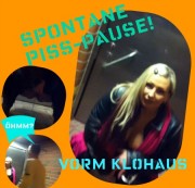 Horny-Angel - !Outdoor-Spontanpiss!