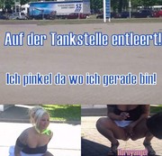 HornyAngel - °Tankstellen-Piss! PUBLIK!