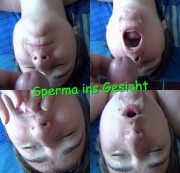 Hot--Milf - Sperma ins Gesicht