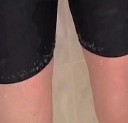 Hot-Emma - Peeing in my tight dri-fit shorts