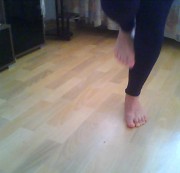Hot-Milara – Meine Füße und Leggins