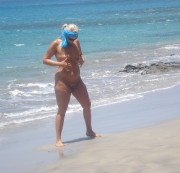 HotKatze - Islas Canarias 10 . Eingeölten Körper