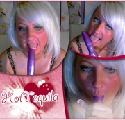 HotTequila - Ich blase mein Dildo sauber ..HIHI