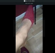 HungrigesBiest - Das Schuhspiel rote Hig+*Heels, hinten offen(ohne Ton)