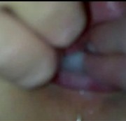 ICallAgentI - Gespreizte Fotze mit Spermafüllung