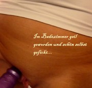 IntimateMoments - Dildoquicki im Badezimmer
