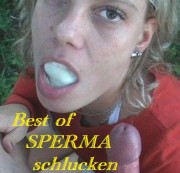 JUNG-und-ENG - SPERMA SCHLUCKEN das BEST OF!