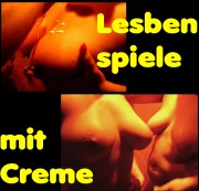 Jess-und-Laura - Lesbenspiele mit Creme....Tonl