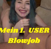 Jessii-van-Riva - Das blaue Blasebabe feat Mein 1 User Blowjob