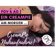 Jin-Schimmer – Ein CreamPie am Morgen … (POV & AO)