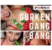 Jin-Schimmer – GURKEN-GANGBANG! Vier “Schwänze“ für Jin! #FunWithJin ( Folge 1)