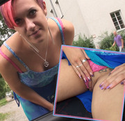 Julia4TG – Pussyshow für  fremden Fahrer!