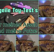 JuliaPink - 6 Toys für meinenm Arsch und Fotze