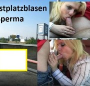 Julietta-Privat - Auf Rastplatz Public am Tage geblasen und geschluckt