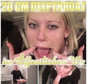 KIRA-KEROSIN - 20 CM SCHWANZ | im Öffentlichen WC