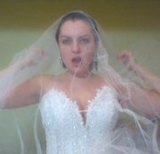 Kattypretty – Kate smoking and teasing you in her wedding dress