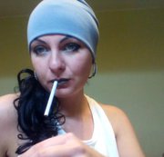 Kattypretty – Kate smoking in a very sexy look
