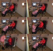Kitty-Blair - Deepthroat im Büro! Meinen Chef leer gesaugt