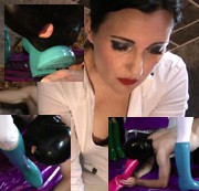 Lady Victoria – Der Gummistiefelsklave Teil 1/4