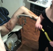 Lady-Ambrosya - Aufpumpbare Latex Jacke und Peitsche