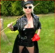 Lady-Blue - SKLAVE FITNESS TEIL 2 Lack Uniform Domina BDSM