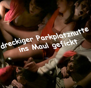 Lady-Candy - dreckiger Parkplatznutte ins Maul gefickt