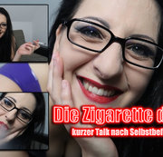 LadyAlshari - Die Zigarette danach! Kurzer Talk nach Selbstbefriedigung