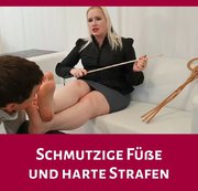 LadyKarame - Schmutzige Füße und harte Strafen