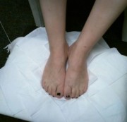 LadyMelinda - Kerzenspiel mit meinen Füssen