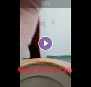 LadyRoxxy – Mega piss auf dem klo
