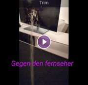 LadyRoxxy – Gegen den fernseher..