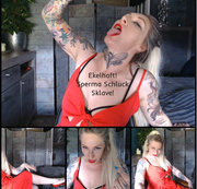 Lady_Demona – Ekelhaft! Sperma Schluck Sklave!