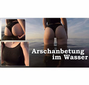 Lady__Alice – Assworship at the sea – Arschanbetung im Wasser